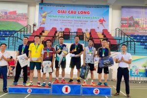 Huyện Mê Linh tổ chức Giải cầu lông mở rộng nhân kỷ niệm 75 năm ngày Thương binh – Liệt sỹ