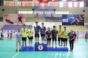 Trao giải thi đấu môn Cầu lông thanh thiếu niên, nhi đồng hè 2022 – Đại hội TDTT Thủ đô lần thứ X năm 2022
