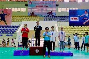 Các VĐV Quốc Oai xuất sắc giành 7 huy chương tại giải Vật tự do thanh, thiếu niên, nhi đồng hè năm 2022
