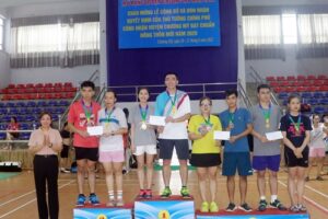 Giải Cầu lông Câu lạc bộ mở rộng huyện Chương Mỹ năm 2022