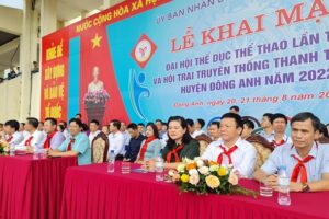 Huyện Đông Anh: Khai mạc Đại hội Thể dục thể thao lần thứ X và Hội trại truyền thống 