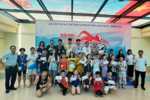 Quận Ba Đình tổ chức Giải bơi khối trường tiểu học, trung học cơ sở hè năm 2022