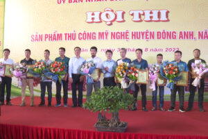 Huyện Đông Anh: Hội thi sản phẩm thủ công mỹ nghệ