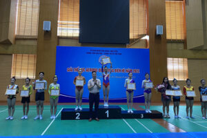 Long Biên tổ chức Giải Aerobic hè năm 2022