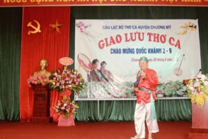 Giao lưu Thơ ca chào mừng Quốc khánh 2/9