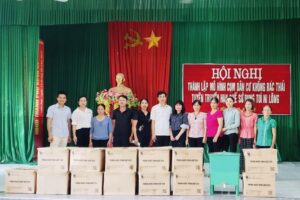 Xã Viên Nội thành lập mô hình cụm dân cư không rác thải