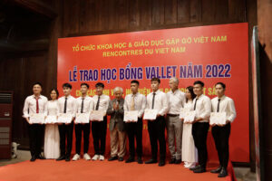 Lễ trao học bổng Vallet năm 2022