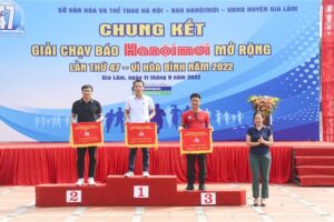 Chung kết Giải chạy Báo Hànộimới mở rộng lần thứ 47 – Vì hòa bình năm 2022 huyện Gia Lâm