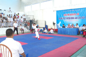 Huyện Đông Anh: Giải võ Karate hè 2022