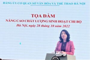 Tọa đàm nâng cao chất lượng sinh hoạt chi bộ