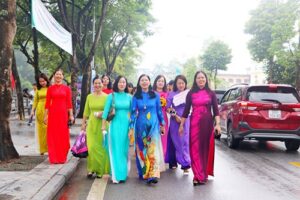 Sơn Tây phát động “Tuần lễ áo dài truyền thống”