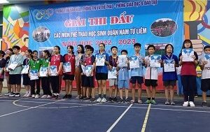 Giải thi đấu các môn thể thao học sinh quận Nam Từ Liêm năm học 2022-2023