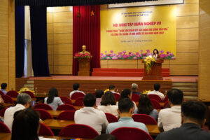 Tập huấn nghiệp vụ phong trào “Toàn dân đoàn kết xây dựng đời sống văn hóa” và công tác quản lý Nhà nước về gia đình năm 2022
