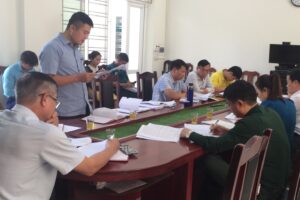 Huyện Ứng Hòa kiểm tra, chấm điểm 13 đơn vị đạt chuẩn văn hóa và UBND 4 xã, thị trấn đạt chuẩn văn hóa nông thôn mới giai đoạn 2021 – 2022   