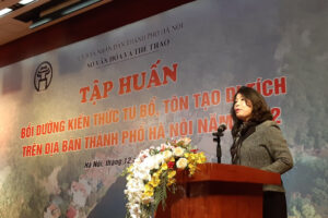 Tập huấn kiến thức tu bổ, tôn tạo di tích