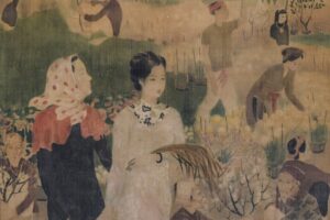 Chiêm ngưỡng “Sắc màu Xuân Đất nước” qua 56 tác phẩm hội họa