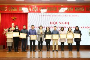 Quận Hai Bà Trưng: 89,3% hộ đạt Gia đình văn hóa năm 2022