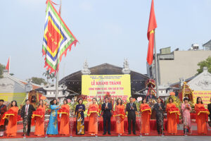 Khánh thành dự án tu bổ di tích đình Trường Lâm, Long Biên