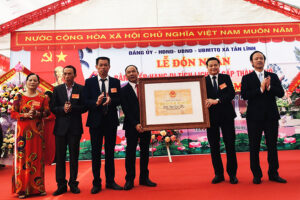 Lễ đón nhận Bằng xếp hạng di tích lịch sử cấp Thành phố đình Tam Mỹ (Ba Vì)