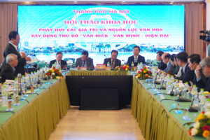 Phát huy các giá trị và nguồn lực văn hóa, xây dựng Thủ đô “Văn hiến – Văn minh – Hiện đại”
