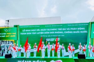 Tổ chức Lễ Khai mạc hè, Ngày Olympic trẻ em và Phát động toàn dân tập luyện môn bơi phòng, chống đuối nước năm 2023