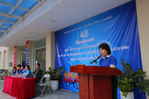 Phường Kim Giang tổ chức Ngày chạy Olympic vì sức khỏe toàn dân và giải chạy Báo Hànộimới mở rộng lần thứ 48