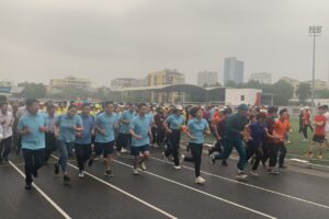 Quận Tây Hồ phát động Ngày chạy Olympic vì sức khỏe toàn dân năm 2023