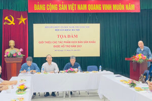 Giới thiệu kịch bản sân khấu đến các đơn vị nghệ thuật Thủ đô