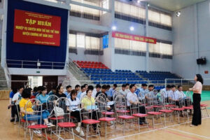 Huyện Chương Mỹ tập huấn nghiệp vụ chuyên môn Thể dục thể thao năm 2023