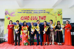 Huyện Chương Mỹ tổ chức Giao lưu thơ mừng Đảng, mừng Xuân Quý Mão 2023