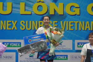 Nguyễn Thùy Linh vô địch Giải cầu lông quốc tế Ciputra Hanoi – Yonex Sunrise 2023