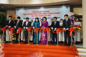 Khánh thành Dự án “Tái tạo thư viện công cộng” tại Thư viện Hà Nội