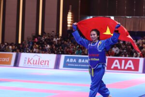 SEA Games 32: Vovinam mang về tấm Huy chương vàng thứ 3 cho Việt Nam