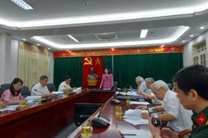 Họp Hội đồng tư vấn đặt tên, đổi tên đường, phố và công trình công cộng thành phố Hà Nội năm 2023