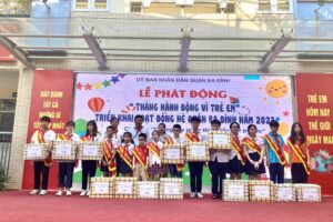 Quận Ba Đình phát động Tháng hành động Vì trẻ em năm 2023