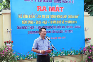 Quận Long Biên ra mắt mô hình “Ngõ xanh – sạch – đẹp” tại phường Bồ Đề