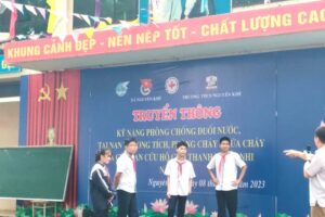 11.500 em học sinh huyện Đông Anh được tuyên truyền về phòng tránh tai nạn thương tích, đuối nước và phòng chống xâm hại trẻ em