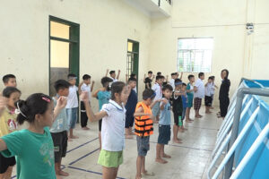 Ba Vì phát động Chương trình dạy và học bơi an toàn phòng, chống đuối nước cho trẻ em trên địa bàn huyện năm 2023