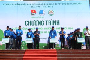 Hà Nội ra quân đội tự quản 3+, hưởng ứng Ngày Môi trường thế giới (5/6)