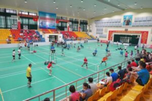 Hoàng Mai xuất sắc giành 04 huy chương vàng Giải cầu lông Gia đình thành phố Hà Nội năm 2023