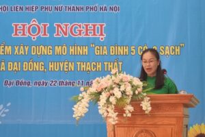 Hội LHPN Hà Nội: Nhiều mô hình xây dựng gia đình văn minh, hạnh phúc
