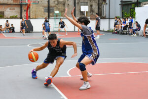 Gần 170 VĐV tham gia giải bóng rổ học sinh “NB3 3×3 Basketball Open Championship”