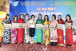 Mô hình “Chợ văn minh” ở quận Đống Đa