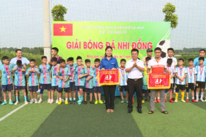 Huyện Đông Anh: Chung kết Giải bóng đá nhi đồng năm 2023