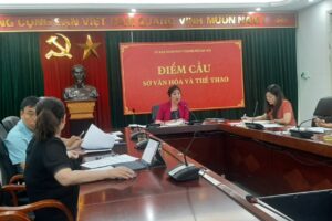 Tổ chức hội nghị giao ban công tác văn hóa cơ sở 6 tháng đầu năm 2023