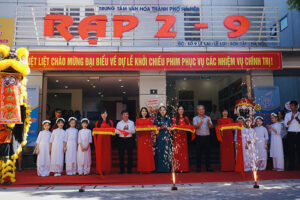 Lễ khởi chiếu phim tuyên truyền phục vụ nhiệm vụ chính trị tại Rạp 2-9 Sơn Tây