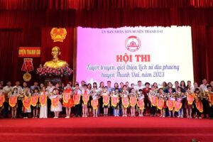 Ấn tượng Hội thi tuyên truyền, giới thiệu lịch sử địa phương huyện Thanh Oai năm 2023