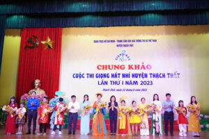 Chung khảo Cuộc thi Giọng hát nhí huyện Thạch Thất lần thứ I năm 2023