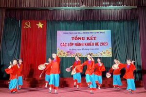 Quận Hà Đông tổng kết các lớp năng khiếu hè năm 2023