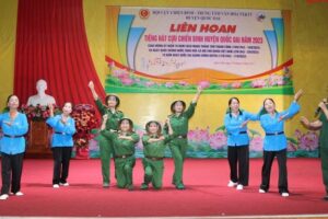 Liên hoan Tiếng hát Cựu chiến binh huyện Quốc Oai năm 2023